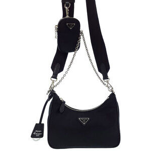 Prada ReEdition 2005 Saffiano Leather Chain Shoulder Bag